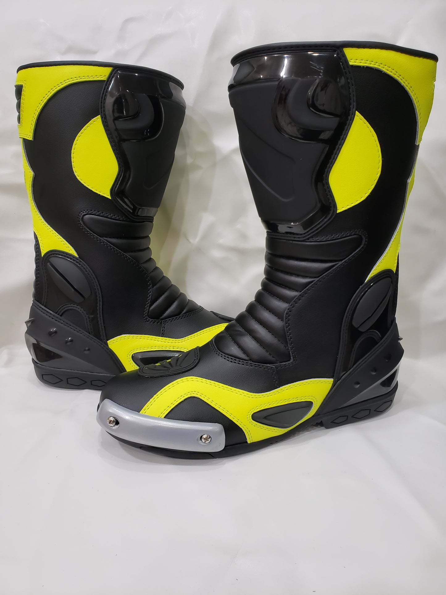 Custom VR-46 Motorbike Racing Boots - Custom Color Option - Unisex