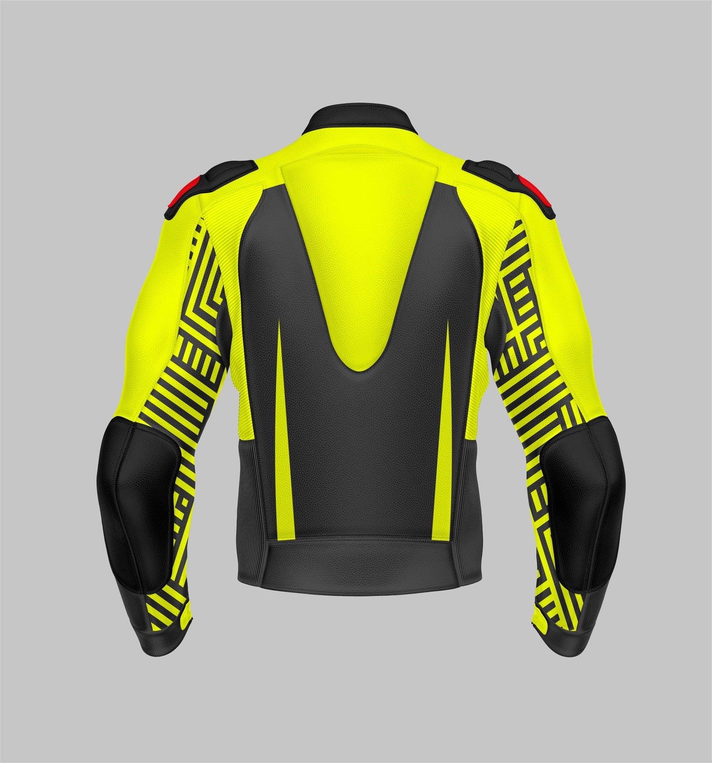 Custom Military Camouflage Jacket Design - Motorcycle Leather Protective Armored Jacket White/Red