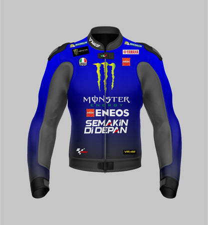 Custom Rossi MotoGP 2019 Monster Energy Moto Jacket