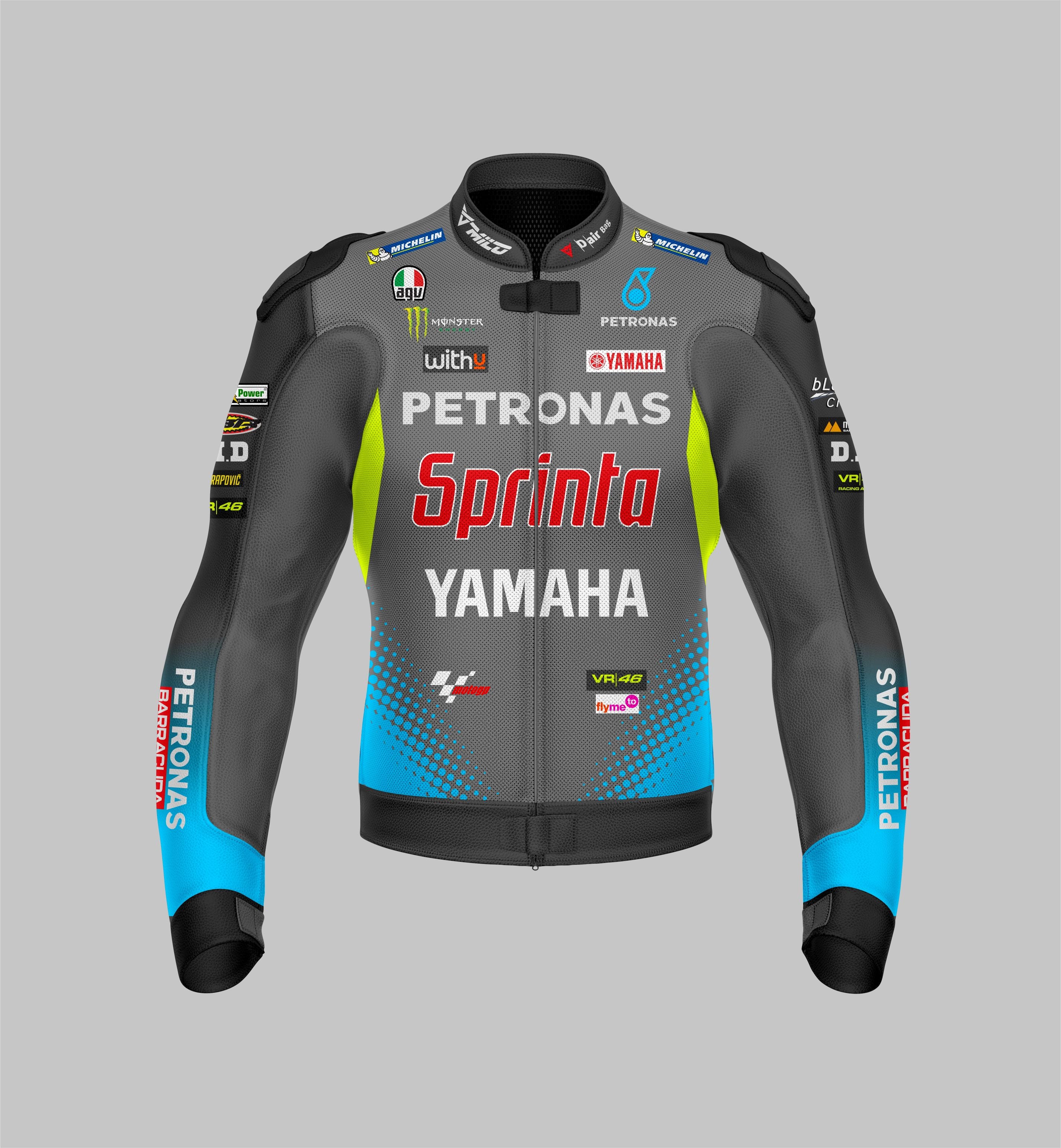 Petronas Valentino Rossi Leathers Moto Petronas 2021 Ride Safe