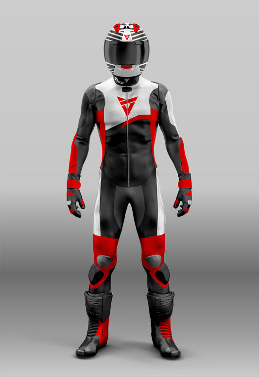 Milo Racing Motorbike Racing Suits - Cowhide Leather - 1 Piece & 2 Piece 