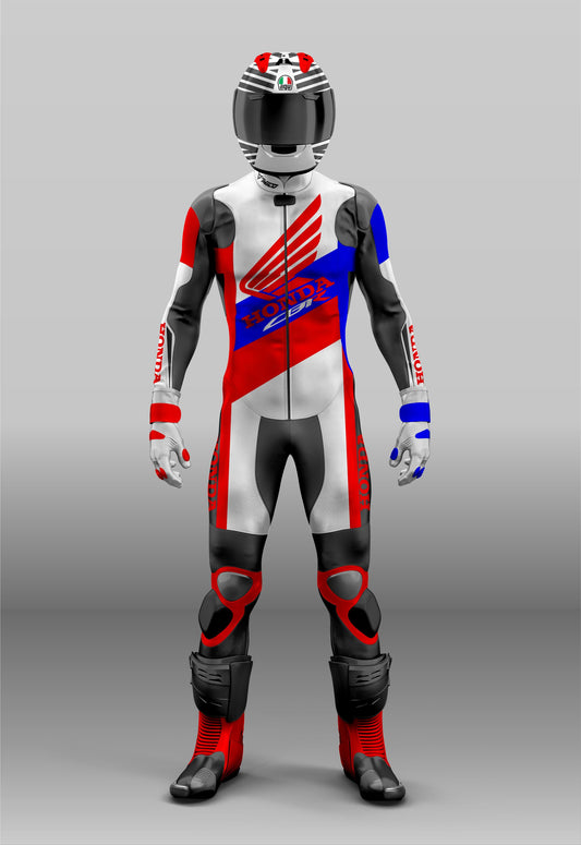 Honda CBR FireBlade Motorbike Custom Leather Racing & Riding Suit