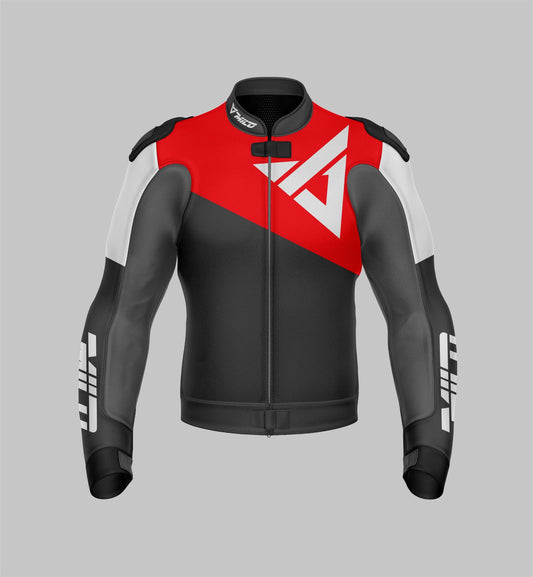 Custom Designed Protective Jacket with CE Certified Protections by Milo Racing - Perforated - Unisex