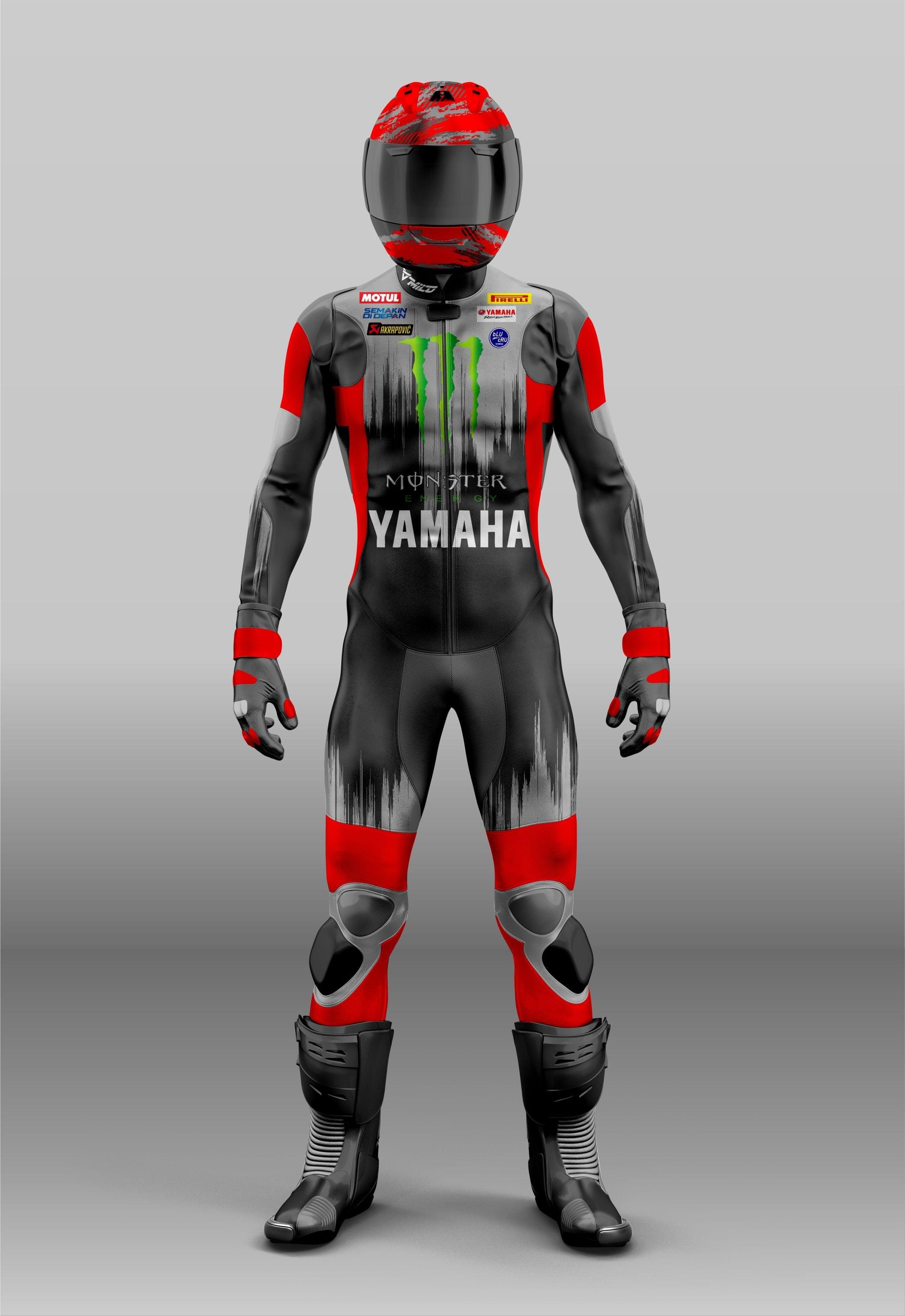 Monster Racing Uniform Customized MotoGP Monster Energy Motorcycle Riding Suit - Milo Racing ...