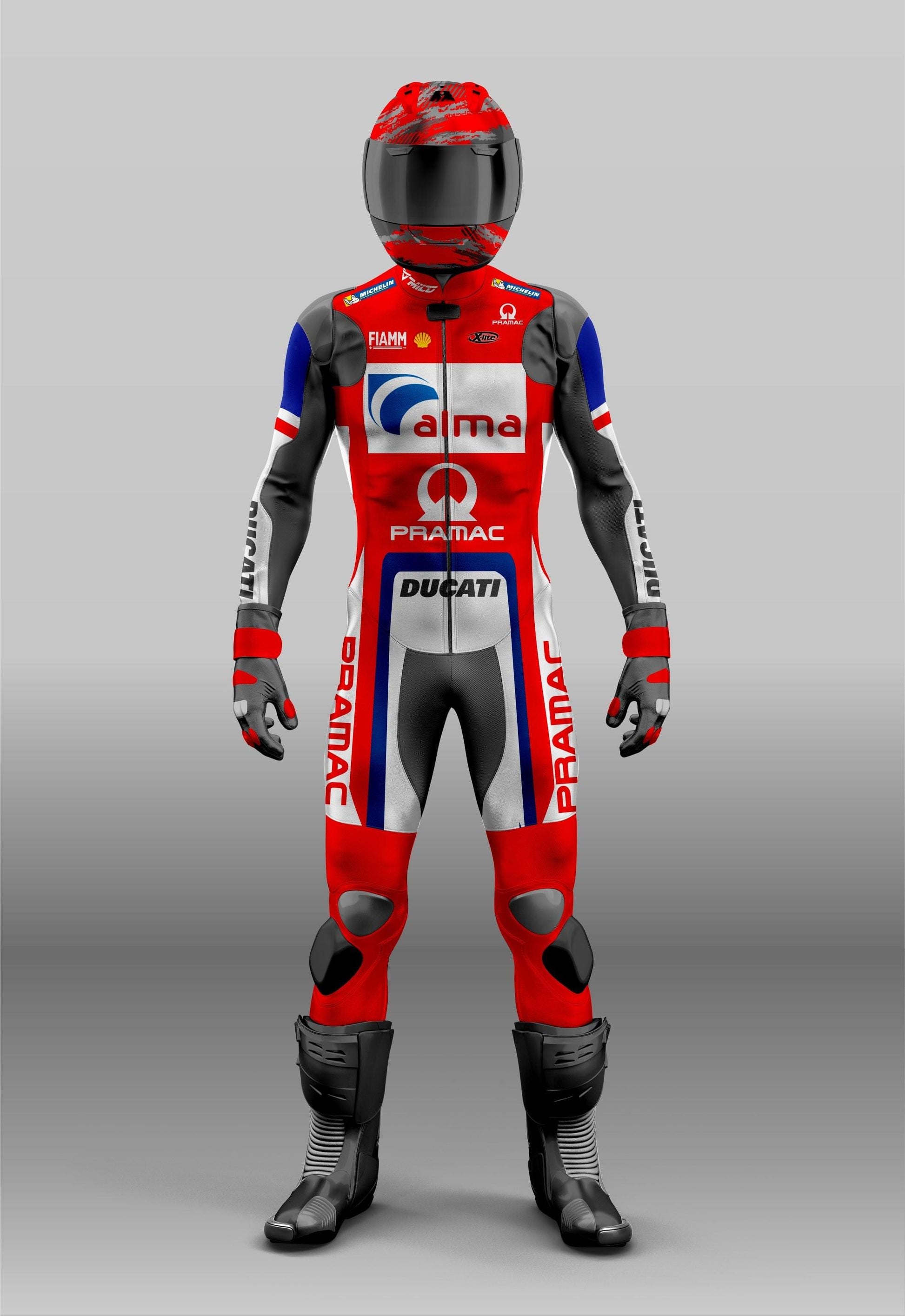 DANILO PETRUCCI DUCATI MOTOGP 2018 TRACK RACING SUIT