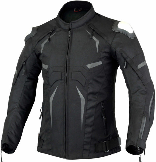 Motorcycle Textile Cordura Protective Racing & Touring Jacket - CE Certified Protections