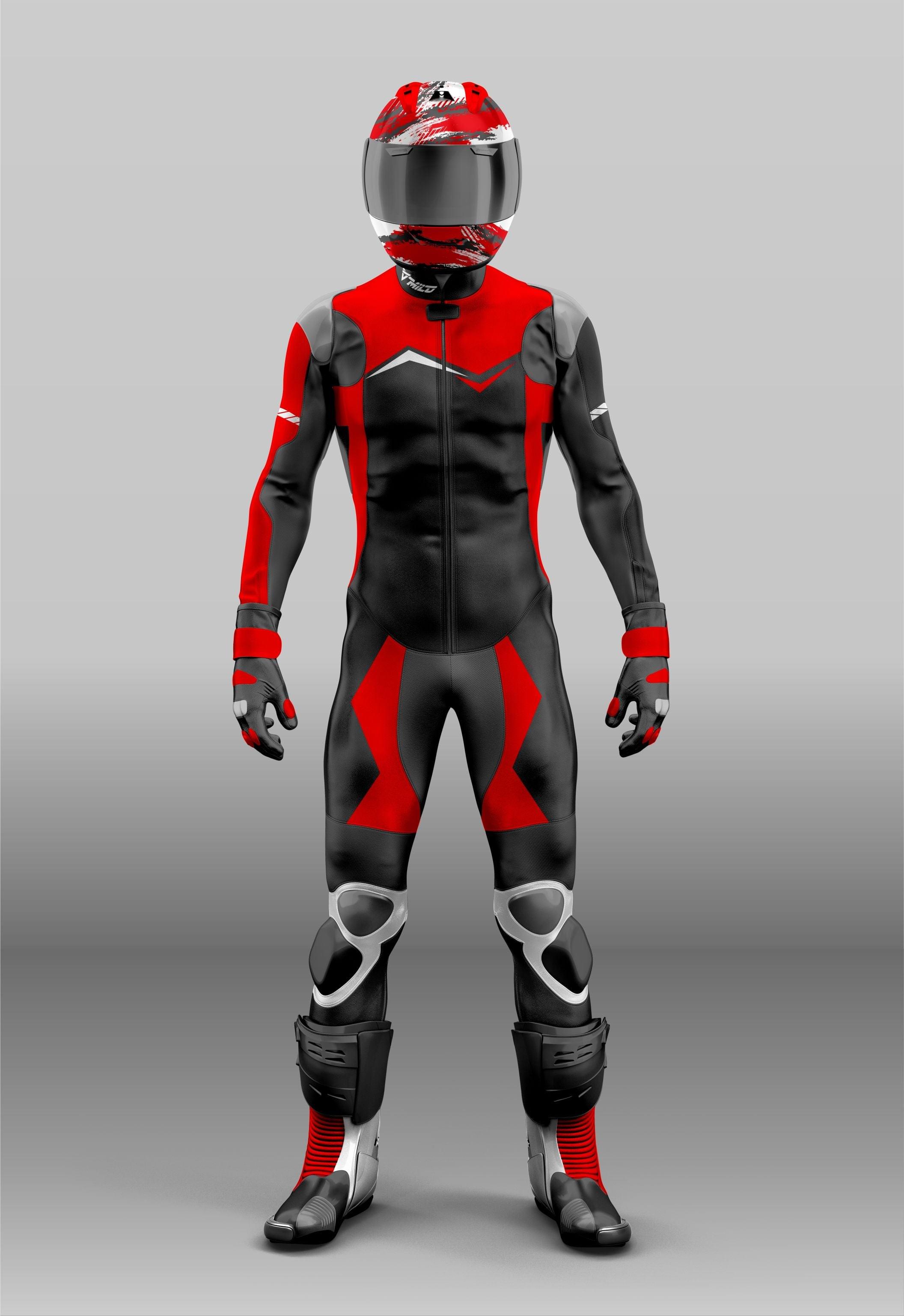 Fan Made Rider Suit Design Your Own Custom Motorcycle Cowhide Leather Suit - Milo Racing ...