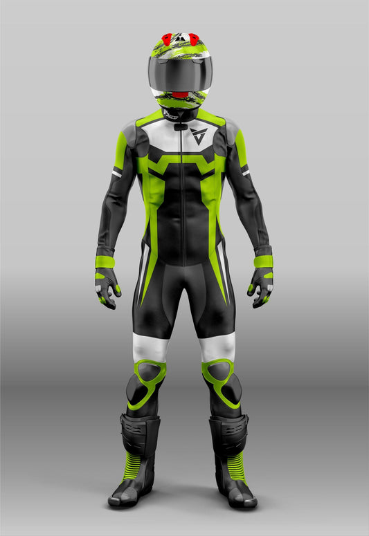 1-Piece and 2-Piece Customized Motorbike 1 Piece & 2 Piece - Motorcycle Suits by Milo Racing - Made with Top-Quality Cowhide Leather