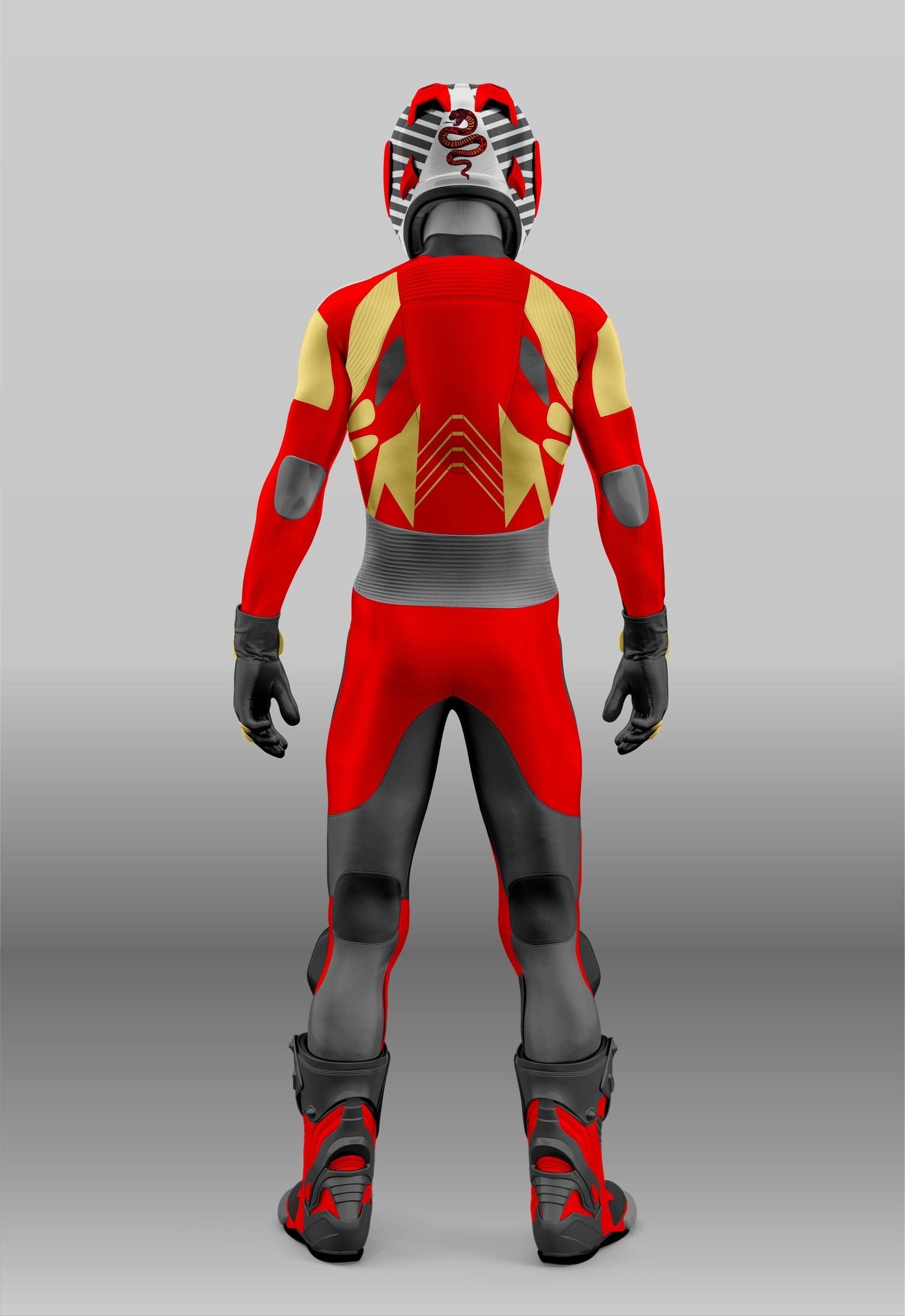 Tony Stark Iron Motorbike Leather Street Racing Custom Motorcycle Suit