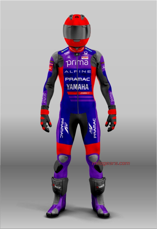 Yamaha Jack Miller Leather Racing MotoGP Suit 2025