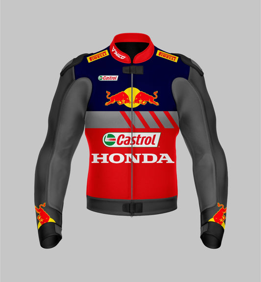 ProFit: Custom Designed Cowhide Leather Racing Jacket