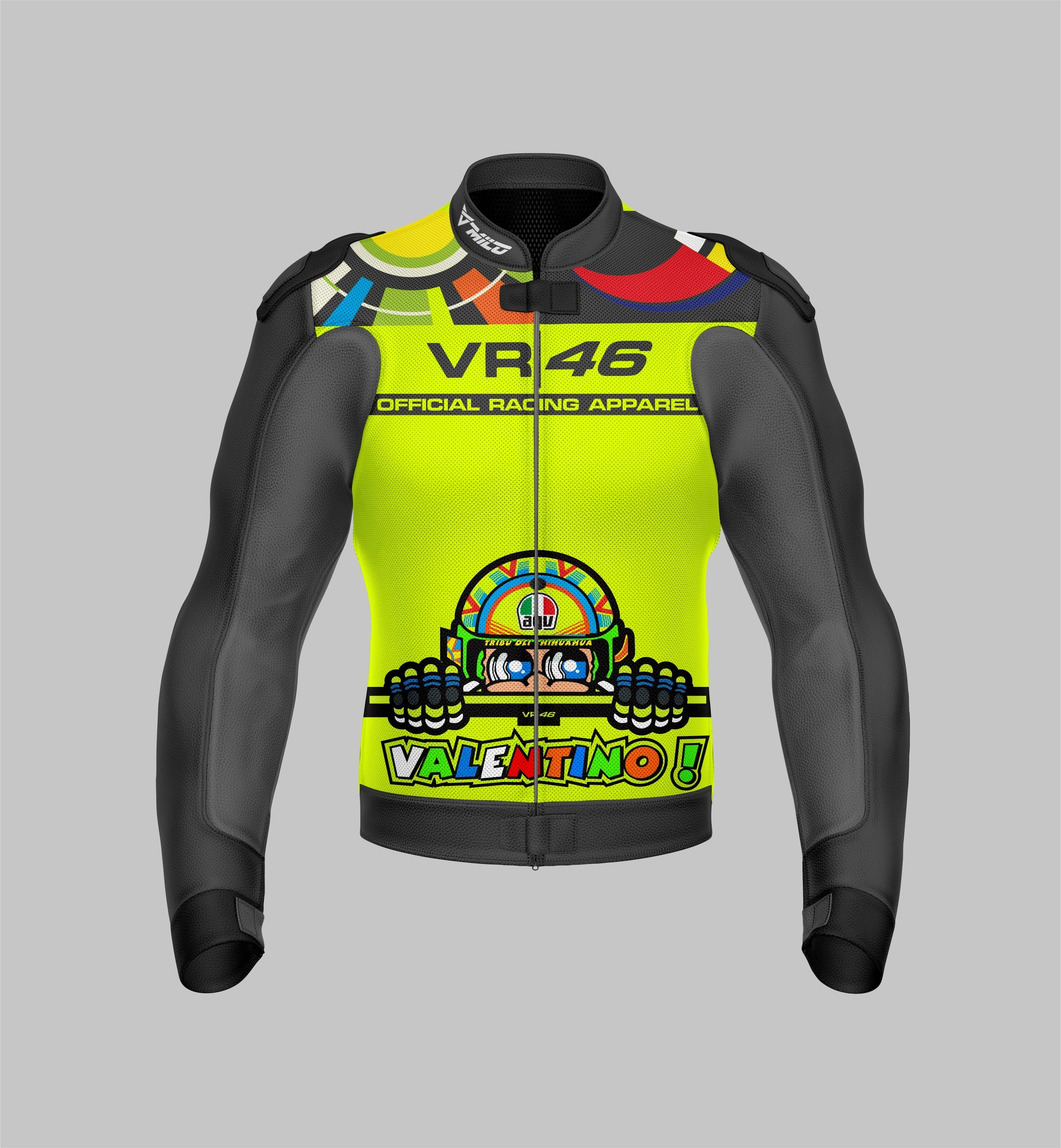 Vr46 leather store jacket