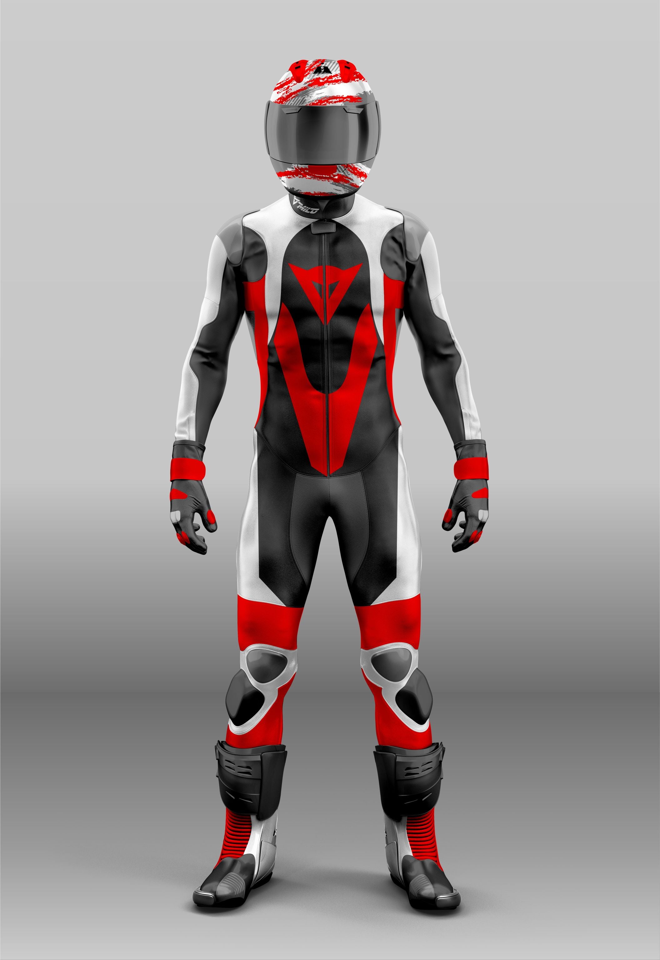 LAGUNA SECA 5 LEATHER SUIT CUSTOM DESIGN - Milo Racing – MiloRacing