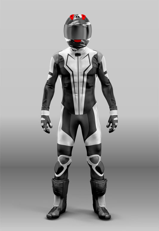 Street Racing Motorcycle Suits - Built for Durability and Style - Motorbike Suits Designed For Track Racing Made From 12mm to 1.3mm thick Cowhide Leather