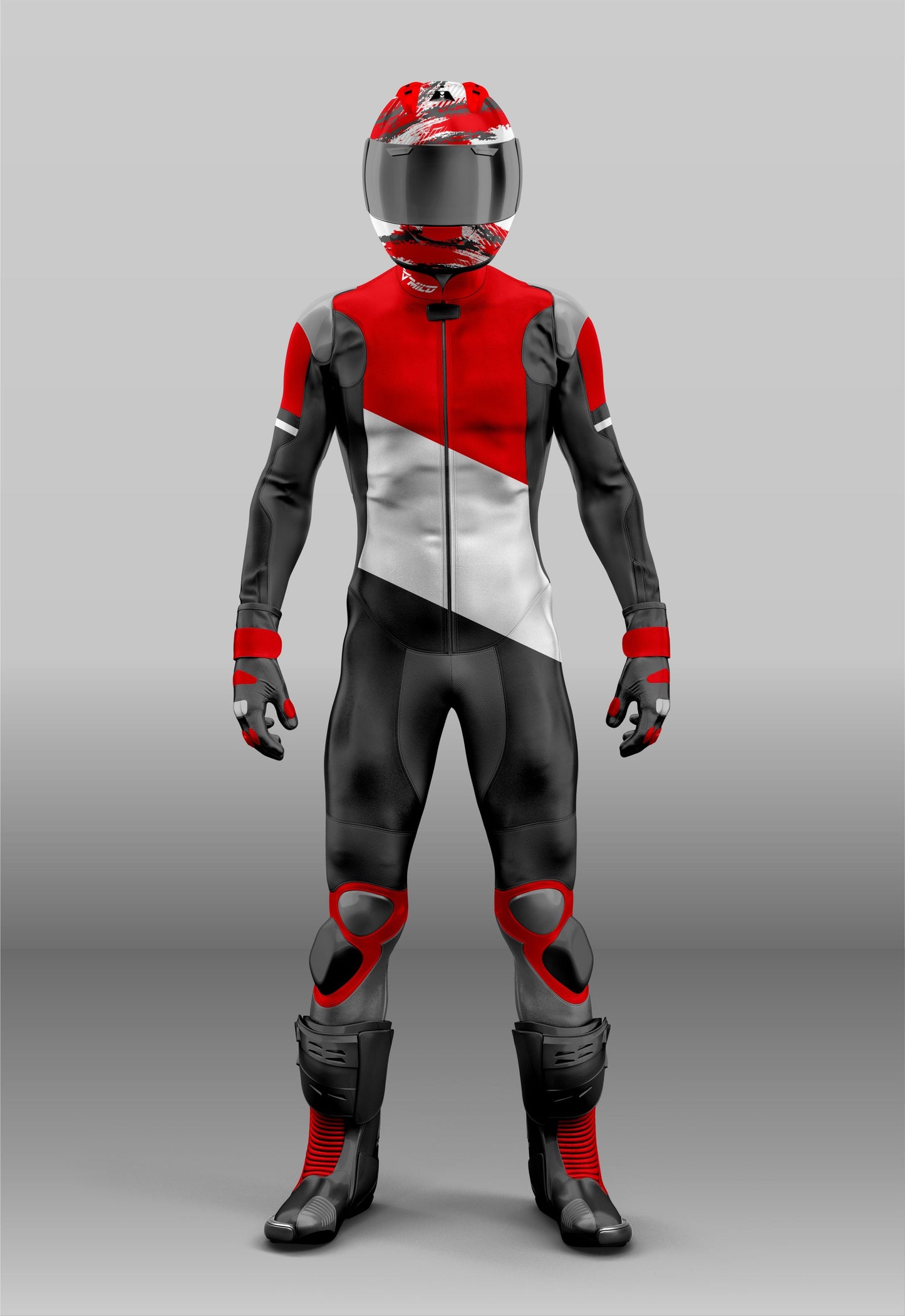 Your Brand Design Leather One-Piece or Two-Piece Racing Suit