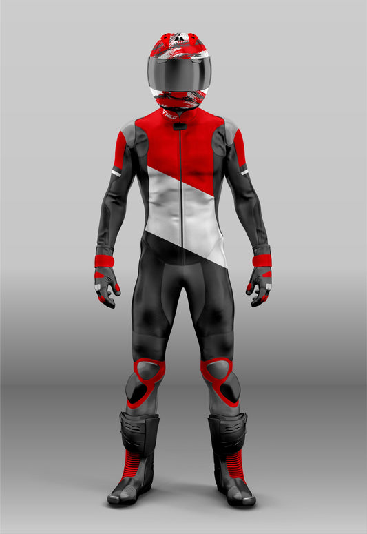 Custom Motorcycle Suit: Design Your Own Leather One-Piece or Two-Piece Racing or Riding Suit
