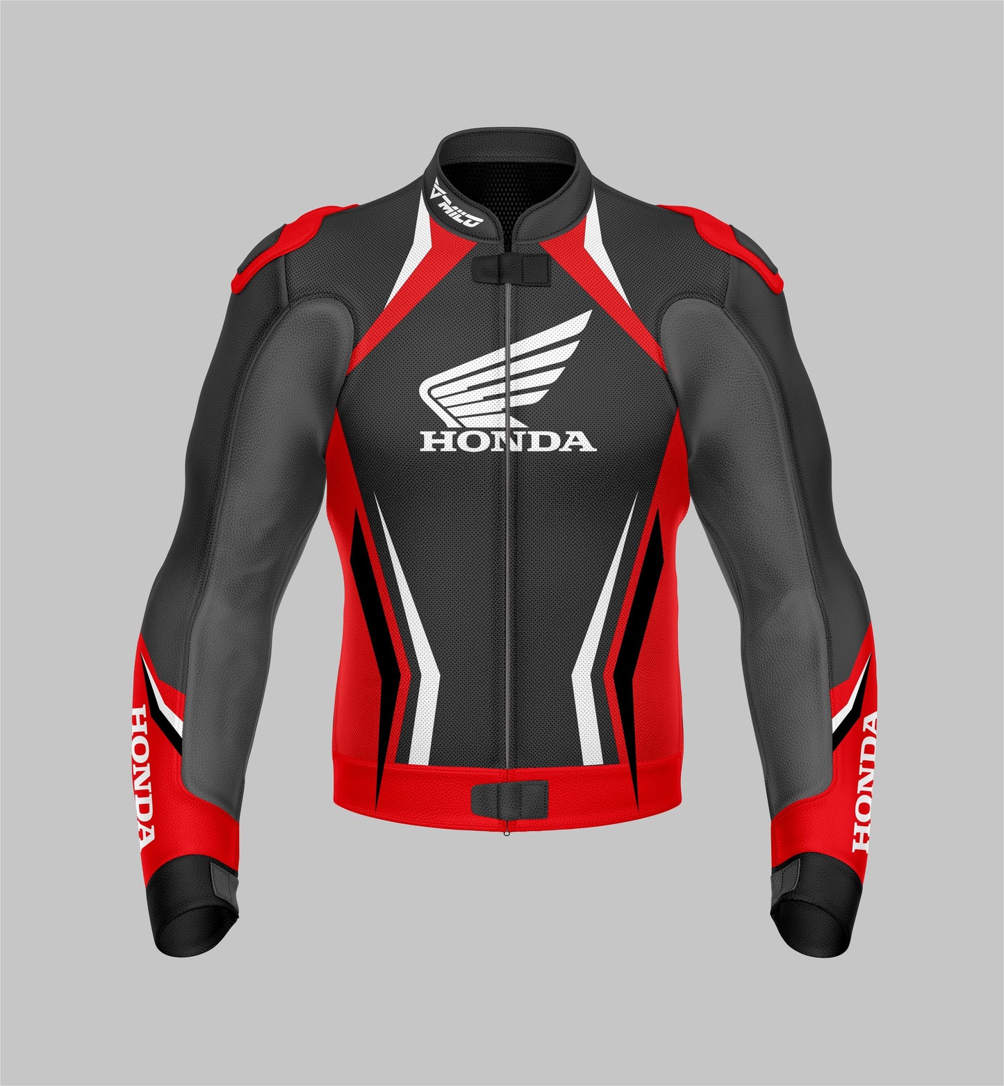 Honda CBR Racing Moto Racing Leather Jacket Unisex Milo Racing