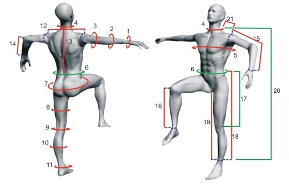 measuring motorcyle suit guide