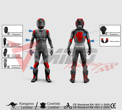 Perfect Race Fit Suit Hand Print Design Add Custom Logos on i